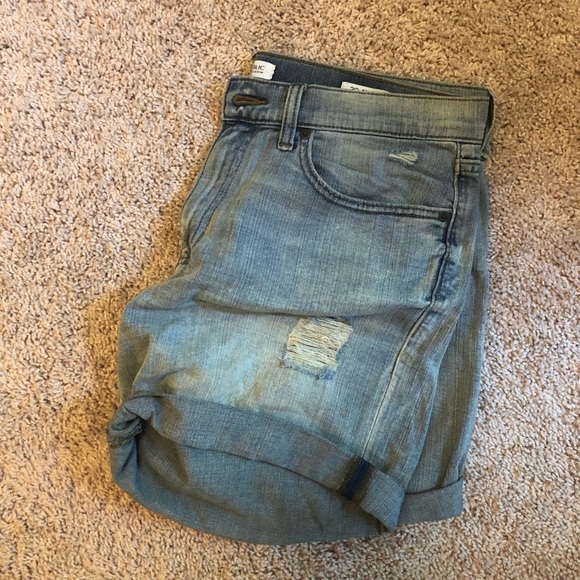 Banana Republic Pants - banana republic roll up denim shorts